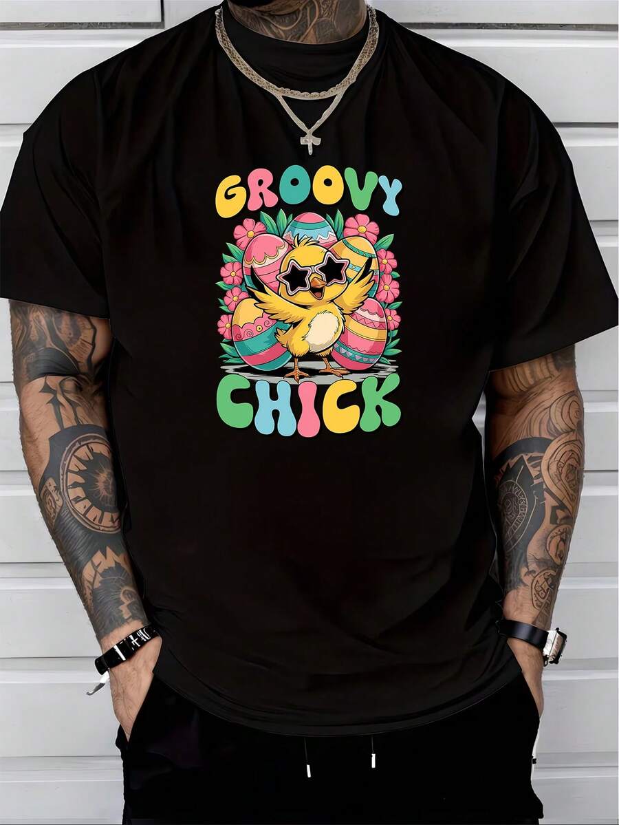 Camisetas de hombre - Negro - Ver 1