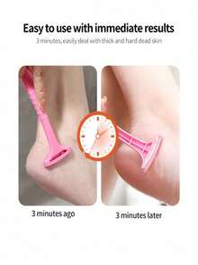 1/3/6pcs Heel Callus Remover, 1pc Foot Care Tool Dead Skin Remover Callus Scraper, Nail Care Tool, Heel Brush, Home Foot Care Tool, Professional Foot Care, Perfect Dead Skin Removal - A - View 8