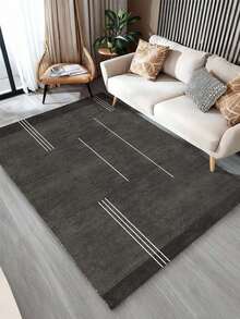 Minimalist Geometric Print Indoor Decorative Rug, Living Room Sofa Carpet, Bedroom Rug, Bedside Rug, Dining Room Kitchen Rug, Office Chair Mat, Entryway Door Mat, Picnic Mat, Outdoor Camping Blanket - Multicolor--8 - View 15