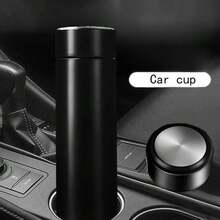 1PC 17oz Black Vacuum Insulated Mug Stainless Steel Leak Proof Flask Double Wall Travel Bottle Keeps Hot & Cold 12H - Black - View 5