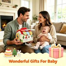 Infant Tissue Box Toy, Color Recognition, Shape Cognition, Parent-Child Interaction, Develop Hand-Eye Coordination, Perfect Gift For Baby - Multicolor - View 2