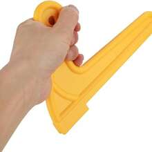 UNISURE 2pcs Anti-Slip Durable Engineering Plastic Metal Woodworking Push Stick Tool Set (Includes Push Stick Guard Plate + Auxiliary Push Rod), Minimalist Orange Anti-Slip Handle With Guard Plate Detail, Push Stick Auxiliary Sawing And Planing Tool, Suitable For Woodworking DIY And Father's Day Gift - Woodworking Push Handle 2-pack - View 7