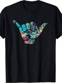 Men Sports Tees & Tanks - 黑色 - 查看 1