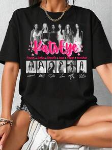 Women T-Shirts - 黑色 - 查看 1