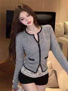 Autumn/Winter New Korean Style Sweet Casual Knit Sweater For Women ...