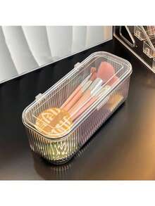1PC/15PCS Bracelet Storage Box, Transparent Acrylic Anti-Oxidation, Portable Jewelry Box For Crystal Bracelets, Nail Art Accessories, Beads, Bracelets, Durable Stackable High Quality - Transparent - View 3