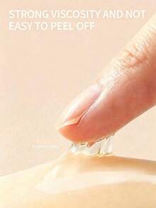 1pc Water Drop Shaped Lift & Push-Up Silicone Bra, With Detachable Transparent Straps, Invisible Seamless Bra, Suitable For Backless Dresses And Camisoles - Spoon Version - View 3