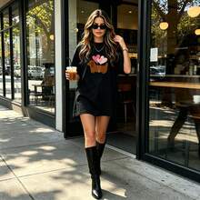 Women Senior T-Shirts & Tops - Black - View 3