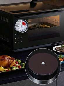 1 buah Timer Mekanik dengan Bagian Belakang Magnetik, Timer Dapur, Timer Masak, Jam Timer Bulat Stainless Steel, Timer Hitung Mundur 60 Menit, Tidak Membutuhkan Baterai, Alat Pengingat Timer Dapur, Cocok untuk Dapur, Memasak, Gym, Ruang Kelas, Kantor - MultiWarna - View 5