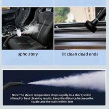 4bar High Pressure Deep Cleaning 1500W High Power Steam Cleaner 1.6L Water Tank Easy To Clean 15s Quick Steam High Temperature Cleaning Machine Multi-Function Home Cleaning Tool Suitable For Kitchen Grease, Bathroom Stains And Home Surfaces Multi-Function Interchangeable Nozzle Steam Cleaner - EU F Type Plug(220-240V) - View 8