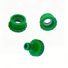 1pc Garden Hose Connector, Universal Faucet Adapter Plastic Connector, Suitable For 1/2" 3/4" 1" Hose, Multi-Purpose For Car Wash Gun, Washing Machine, Outdoor Home Quick Connect Faucet Accessory - 1pc - View 2