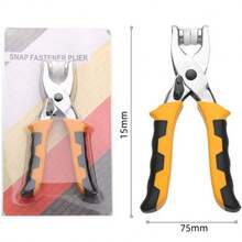 11mm Metal Button Set With Tool Plier For Easy Application On Multiple Fabrics Corrosion Resistant Snaps Button - A - View 13