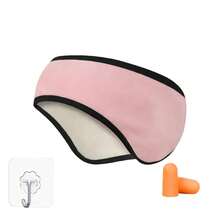 1Set Sleep Soundproof Ear Muffs, Adjustable Hook And Loop Eye Mask, With Earplugs For NoiseBlocking Without Pressing Ears, Suitable For Sleeping, Napping Use For Bedroom, Travel, Office,Camping, Flights, And Train Journeys;Both Men And Women. - A - View 8