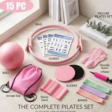 Pilates Set - Designed For Women, Ideal Home Pilates Fitness Combination For Beginners - Multicolor - View 1