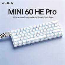 AULA MINI60HE Mechanical Magnetic Axis Keyboard, Tri-Mode Wireless Bluetooth Wired RT Gaming Keyboard With 8K Polling Rate, Optional Mouse For Desktop PC And Laptop - View 2