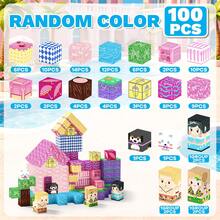 48/200pcs Magnetic Building Blocks Toy, Swimming/Pool Party Sensory Educational Toy, Suitable For Children 3 Years And Above, Great Birthday And Back To School Gift, Random Color/Style ﻿ - Multicolor - View 13