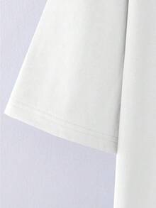 Christmas Short-Sleeve Crew Neck T-Shirt For Men, Lobster Enthusiasts Club Pattern, Western Style, Popular Item - 白色 - 查看 4