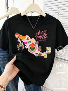 Women T-Shirts - Black - View 2