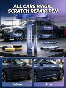 Car Scratch Repair Pen, Car Paint Scratch Repair, Refurbishment And Polishing - A - View 2