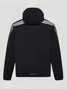 Adidas Jaket Olahraga Berkerudung Tenun Pria ARN ZR LW J KY1854 - Hitam - View 3