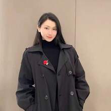 1件復古紅玫瑰胸針 女款 高端胸花針 頂級服飾配件 奢華領口別針 Ins風飾品 - red - 查看 11