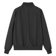 Timberland Men's Outdoor Sports Baseball Jacket Loose Casual Padded Flight Jacket - Black - View 6
