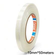 Băng keo sợi Tesa, băng keo gia cố sợi thủy tinh chịu lực nặng, băng keo dính trong suốt độ bền kéo cao dùng để đóng gói hộp, buộc bó và sửa chữa - Tròn - Xem 14