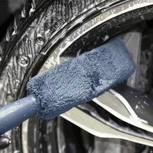 1pc Car Wheel Rim Cleaning Brush, Random Color, Soft Bristles For Efficient Dirt Removal, Car Wash & Maintenance Tool - Wheel Rim Cleaning Brush (Random Color) - View 9