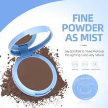 Water-Resistant Pressed Powder, Oil-Control Setting Powder, Matte Finish Powder, Long-Lasting Sweat-Proof Formula, Pore-Blurring Soft Focus Effect, Lightweight Fine Powder, Creates Natural Smooth Matte Makeup Look, Perfect Makeup - Multicolor - View 3