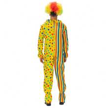 Adult Circus Clown Cosplay Stage Performance Costumes Halloween Birthday Celebration Carnival Circus Performance Costumes - Multicolor - View 8