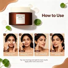 Soothing Repairing Centella Asiatica Face Cream, Suitable For Sensitive, Red, Easily Irritated Skin For Men And Women, Lightweight Probio-Cica Nourishing Texture, Daily Morning And Evening Home Facial Care, Moisturizing Cream To Relieve Redness And Damaged Skin Barrier - Centella Asiatica - View 8