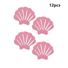 12pcs Bathtub Stickers Non-Slip With Scraper, Shell-Shaped Bathtub Safety Shower Mat, Adhesive Stickers For Bathroom Bathtub, Shower Floor - A - View 11