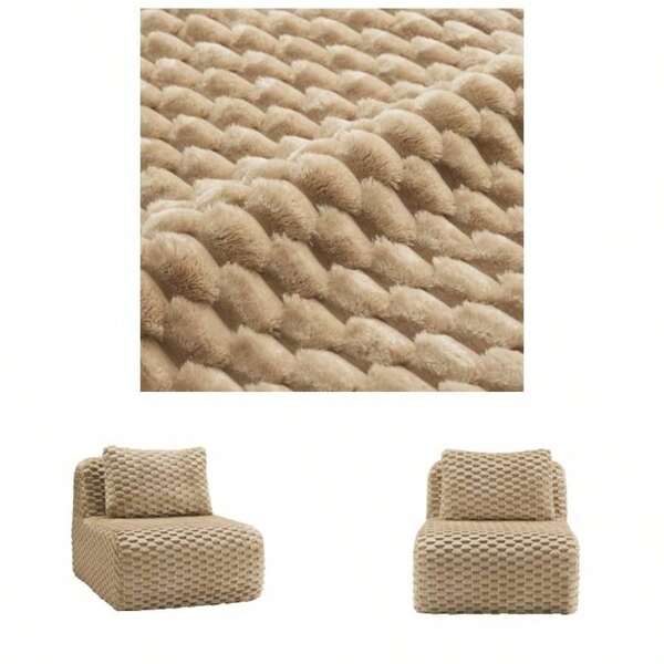 Armless Sofa/Pillow Flannelette Fabric -