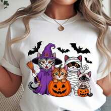 Women T-Shirts - 白色 - 查看 1