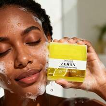 Handmade Lemon Facial And Body Cleansing Soap, Rich Lather, Suitable For All Genders - Lemon - View 6