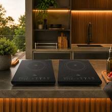 Kit 2 Cooktop Fogão De Indução Elétrico Portátil Mimo Style - Entrada do Brasil (127V) - Visão 3