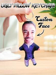 1 DIY Customized Personalized Photo Pillow Cushion Sofa Bedroom Home Decoration Couple Pet Commemoration Father's Day Mother's Day Halloween Valentine's Day Thanksgiving Easter April Fool's Day Toy Gift, Christmas Gift, Pet Memorial Gift - Upload Pictures to Customize Widgets - View 9