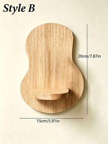 Floating Plant Shelf, Unique Wooden Wall Hanging Shelf, Wall And Indoor Hanging Plant Shelf, Kitchen Storage, Living Room Decor, Windowsill Plant Shelf, Room Decor, Home Decor, Home Storage, (Cups Not Included) - View 15