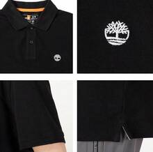 Timberland Men's Outdoor Sports Casual Comfortable Breathable Polo Shirt With Collar - Black - View 5