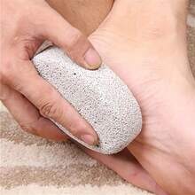 1pc Oval Exfoliating Pumice Stone, Volcanic Pumice Foot Scrub Stone With Hanging Ring, Natural Tool For Removing Dead Skin, Rough Surface Quickly Removes Dead Skin, Protects Skin Without Hurting Hands, Efficient Body Care Cleaning Tool - Pumice Stone - View 10
