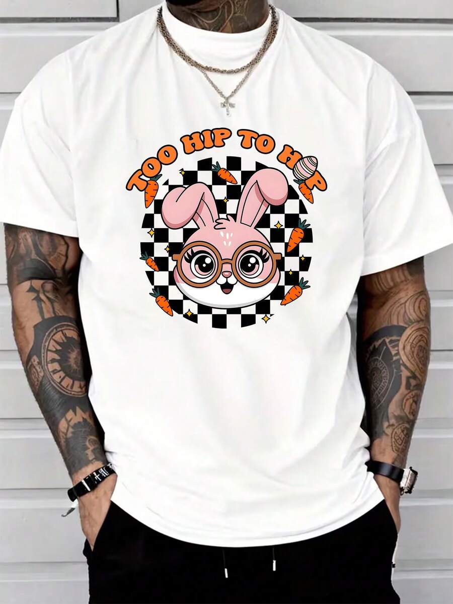 T-shirts för män - Vitt - Visa 1