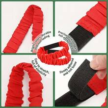 8/4/1 buah Tali Elastis Pengikat Velcro, Ideal untuk Permainan Tim, Sempurna untuk Aktivitas "Lomba Lari Tiga Kaki", Cocok untuk Acara Kelompok, Latihan Membangun Tim, Pertemuan Keluarga, Olahraga Luar Ruangan, dan Pesta di Halaman Belakang - Satu ukuran cocok untuk semua - View 9