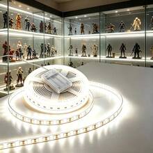 Lampu Strip LED Bertenaga Baterai, Putih/Putih Hangat 2835, Lampu Bar Nirkabel, Cocok Untuk Dekorasi Rumah, Pencahayaan Panggung, Dekorasi Ruangan Dalam Ruangan, Pencahayaan Bawah Kabinet, Pertunjukan Teater dan Pesta - MultiWarna - View 9