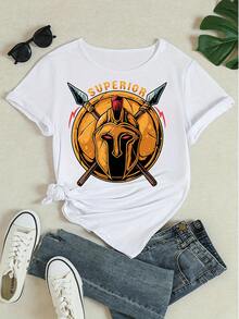 Women T-Shirts - 白色 - 查看 4