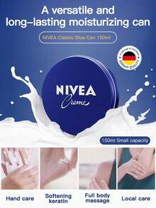 NIVEA Face Moisturizing Cream Small Blue Jar Body Lotion 150ml (Essence Nourishing Moisturizing & Hydrating) - 150ml - View 1