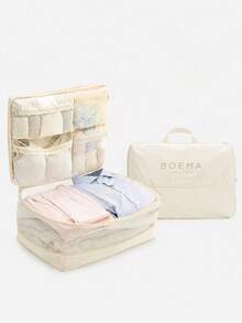 New 5-In-1 Compression Storage Bag, Portable Space-Saving Clothing Organizer Bag For Business Travel And Trips, Essential For Business Travel And Travel,Bedroom Room Decor,Back To School - Multicolor - View 15
