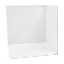 3PCS Fotokulissen Bretter,Fotokulissen Marmor und weißer Hintergrund,Produktfotografie Hintergrundplatte,Weiß PVC Board,für Fotoshooting Studio,Food Fotografie - 3 Stk. - Übersicht 6