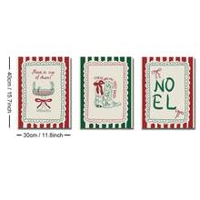 1/3pcs Framed/Unframed Western Cowgirl Bow Boots Cocktail Christmas Holiday Canvas Poster Y2K Bar Cart Christmas Preppy Wall Art Decor Painting Playful Christmas Girl Style Room Decor Suitable For Dorm, Living Room, Modern Home Decor - A - View 13