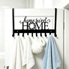American Style COFFEE BAR Coffee Sign Door Back Hook, No-Drill Iron Door Back Rack, Cafe Restaurant Storage For Cups And Aprons, Home Kitchen Door Coat, Hat, Towel, Key Creative Decorative Storage Hook, Thanksgiving, Holiday, Perfect Gift Choice - View 8