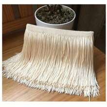 1 Yard Lace Tassel Trim, Suitable For 50cm Long DIY Latin Dance Costume Stage Accessories Lace Ribbon - Multicolor - View 3